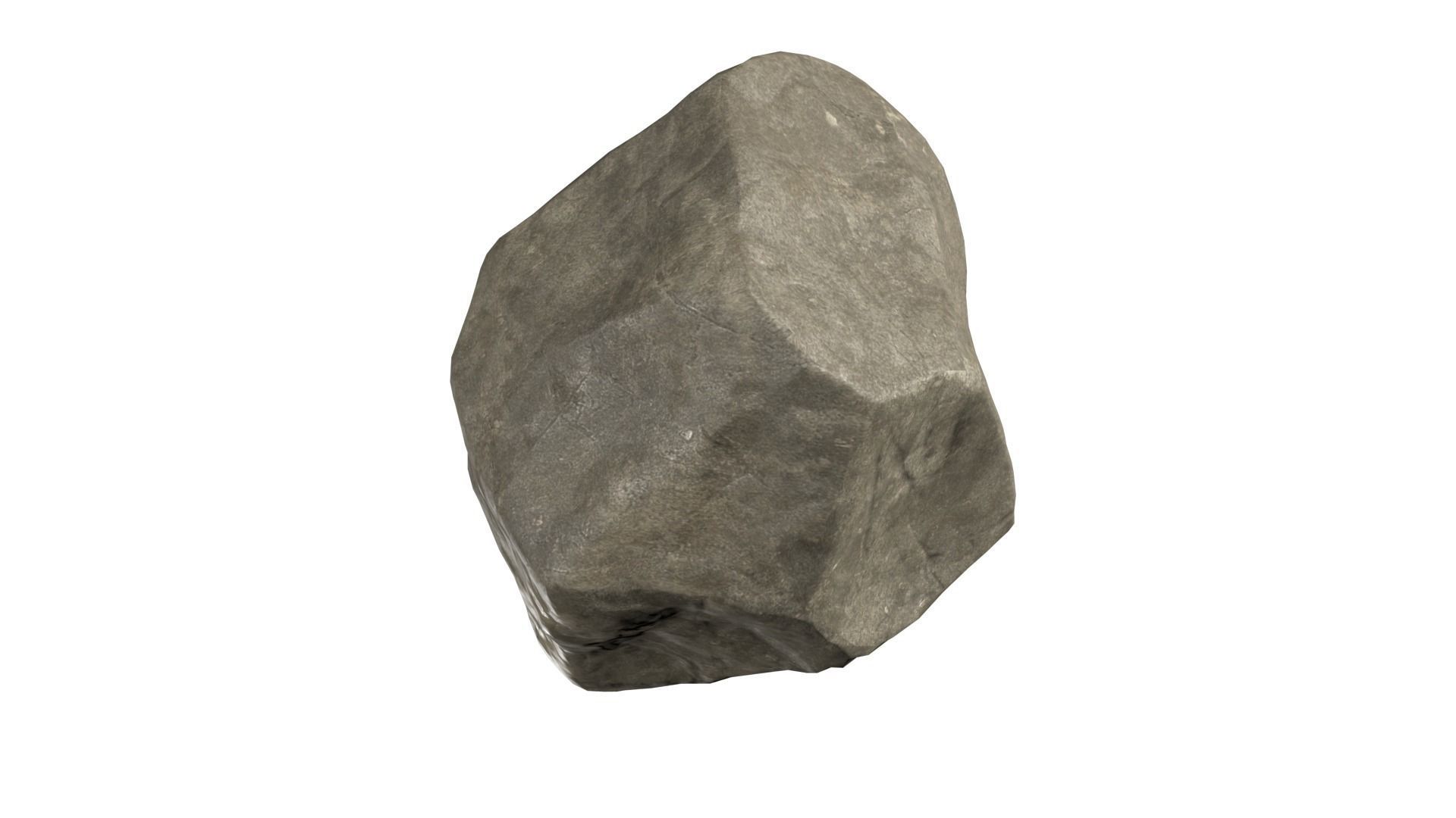 Rock 003 Low-poly 3D model_1