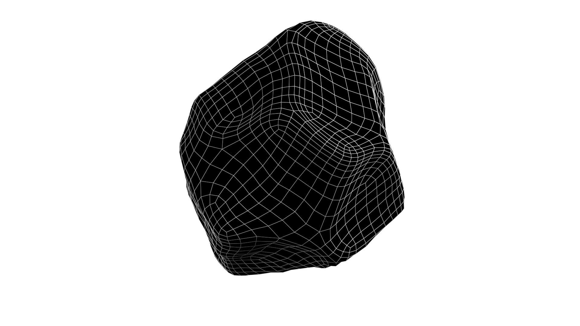 Rock 003 Low-poly 3D model_5