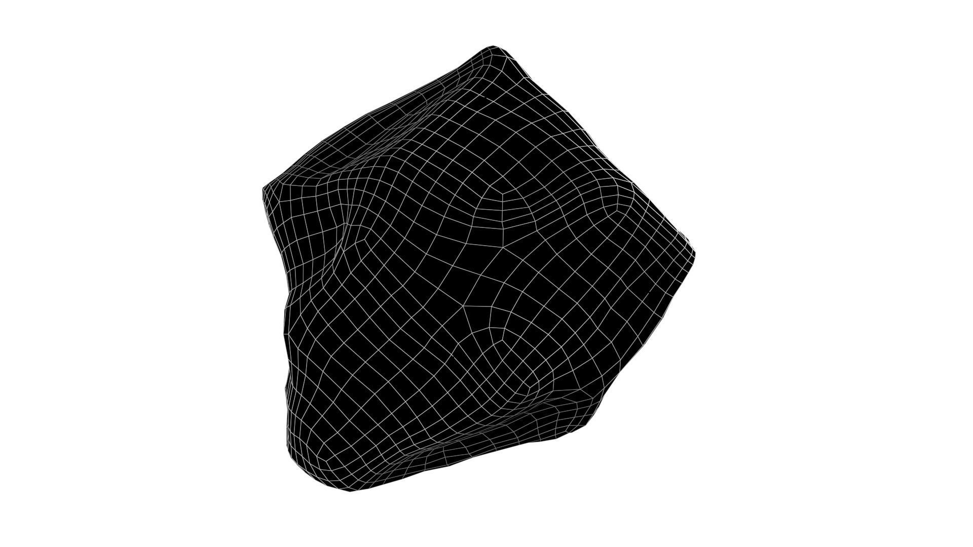 Rock 003 Low-poly 3D model_7