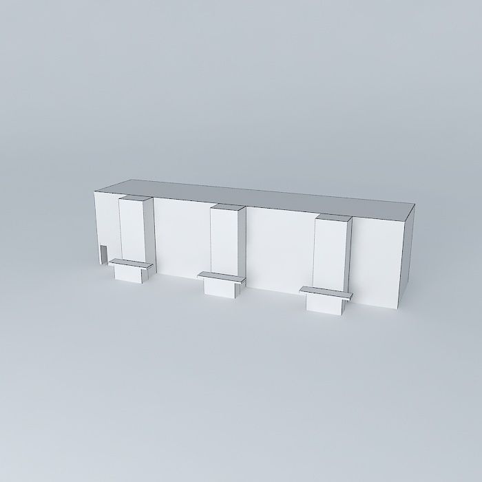 Riga Meness street 13 Free 3D model_4