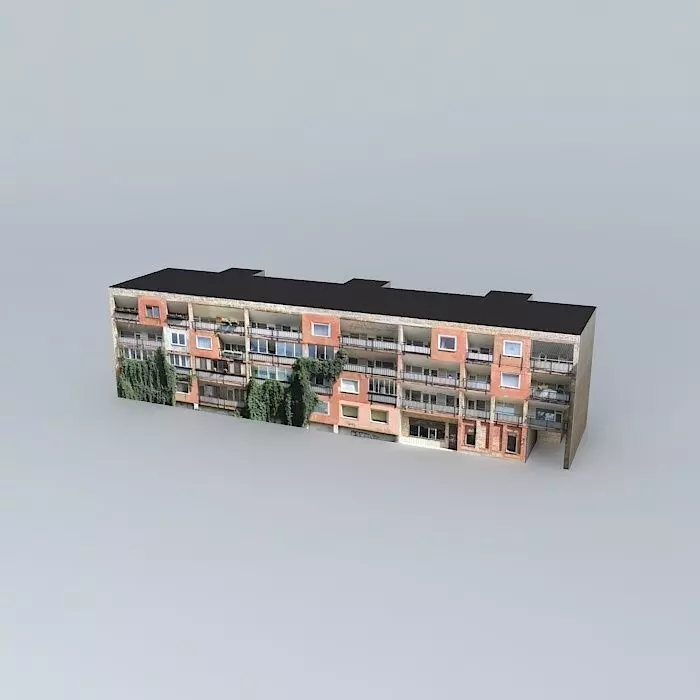 Riga Meness street 13 Free 3D model_0