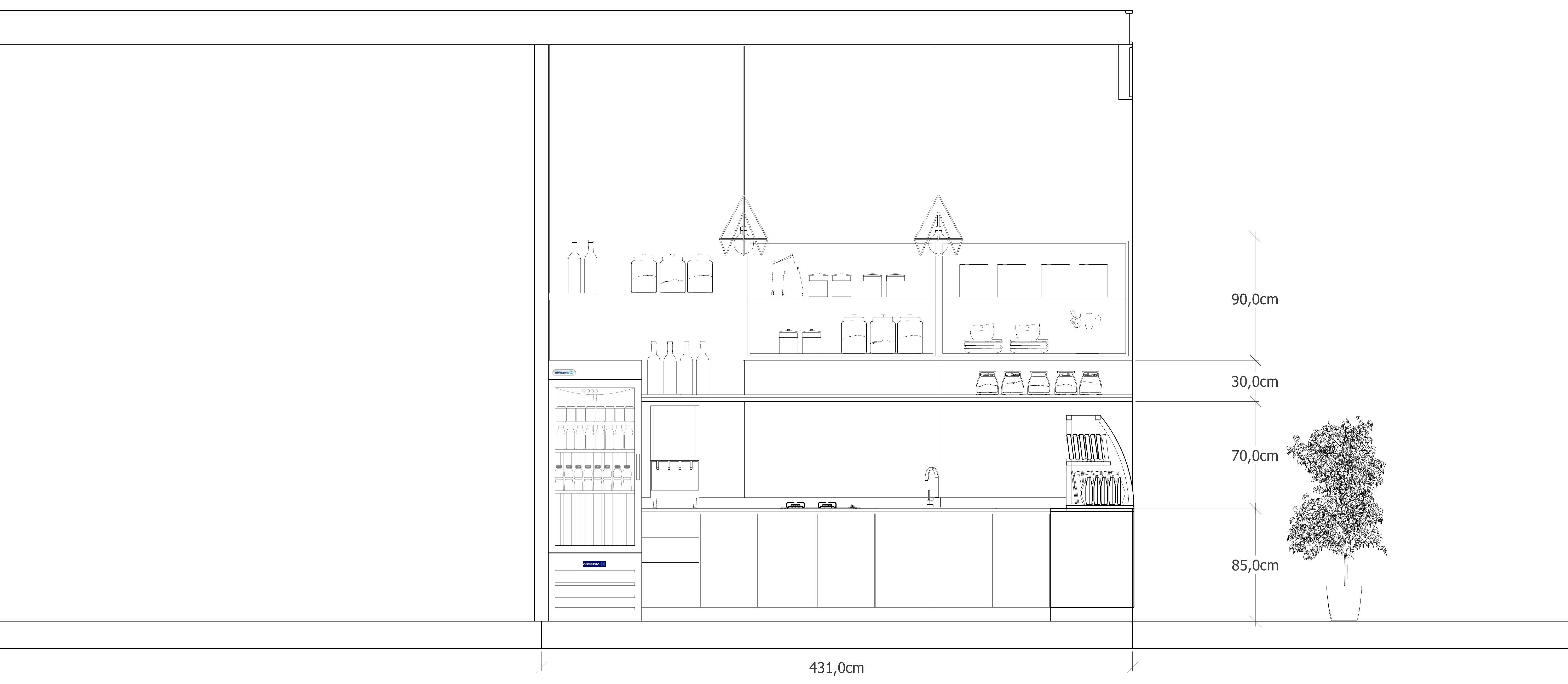 Outdoor Cafe 3D model_10
