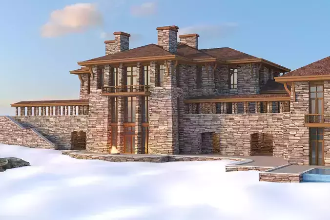 The Chalet Complex 3D model