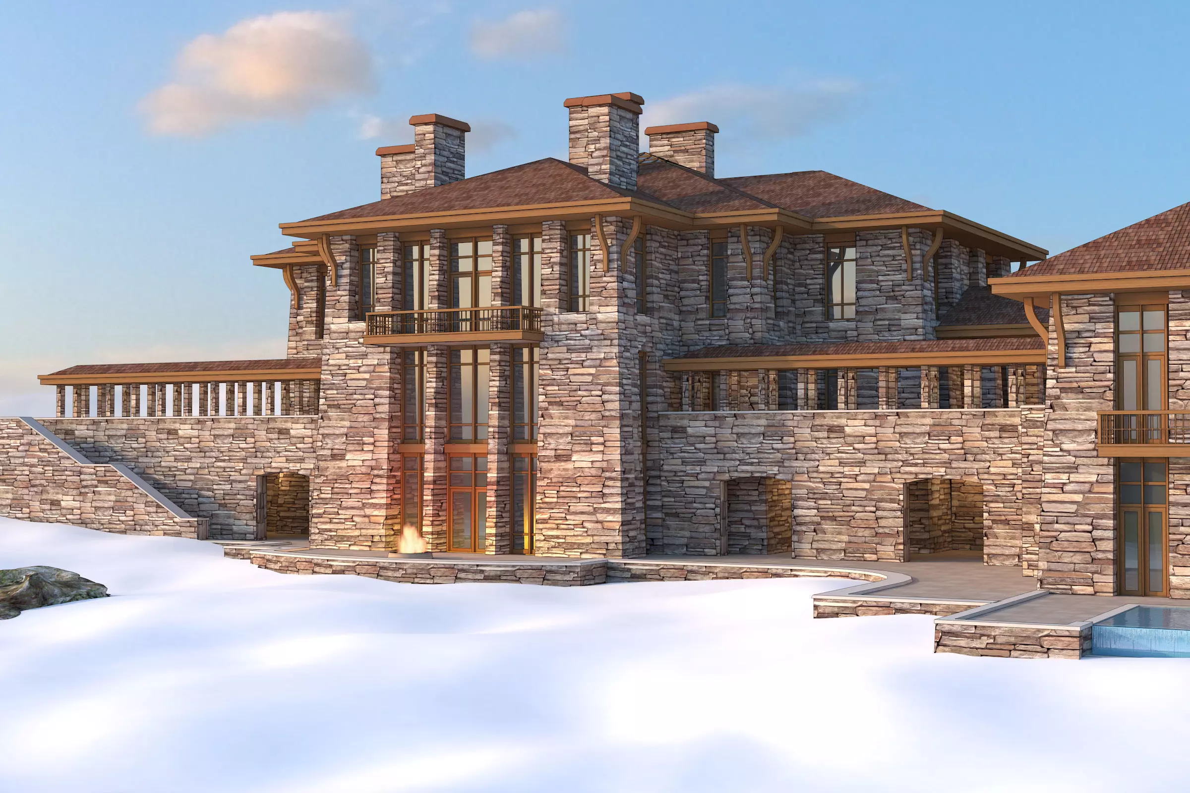 The Chalet Complex 3D model_0