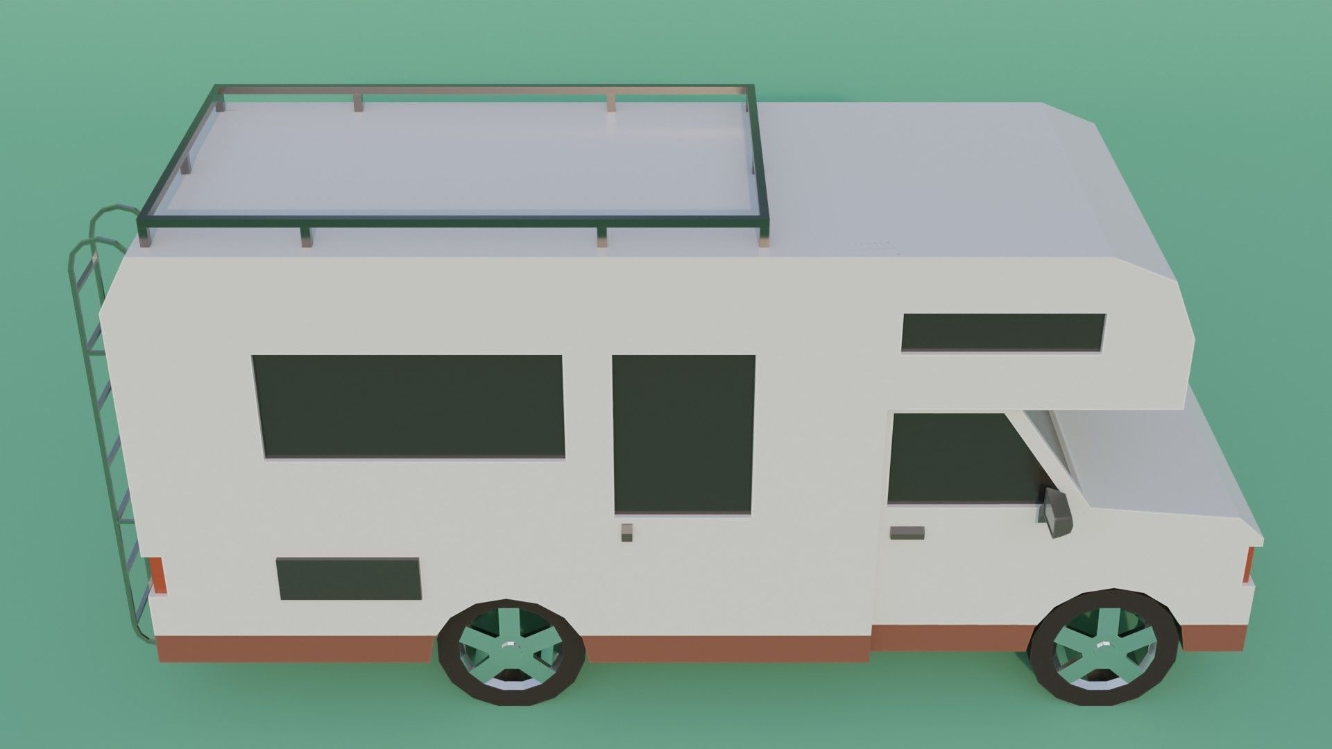 Campsite -  Camping Pack Low-poly 3D model_14