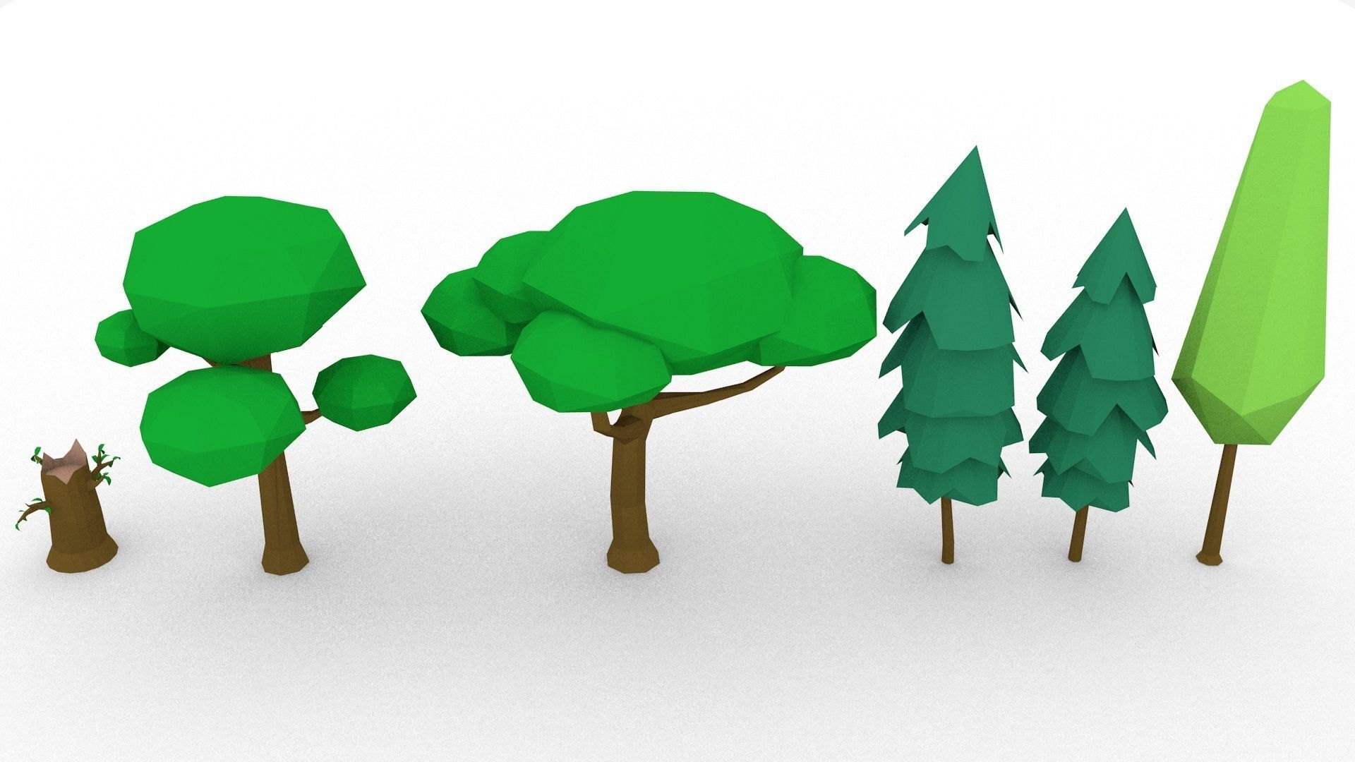 Campsite -  Camping Pack Low-poly 3D model_23