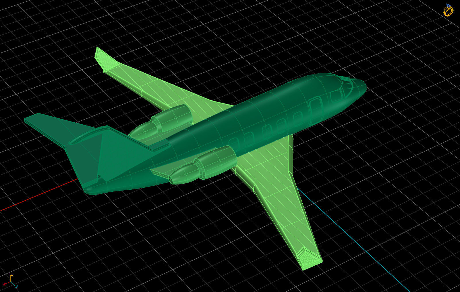 airplane 3D print model_7