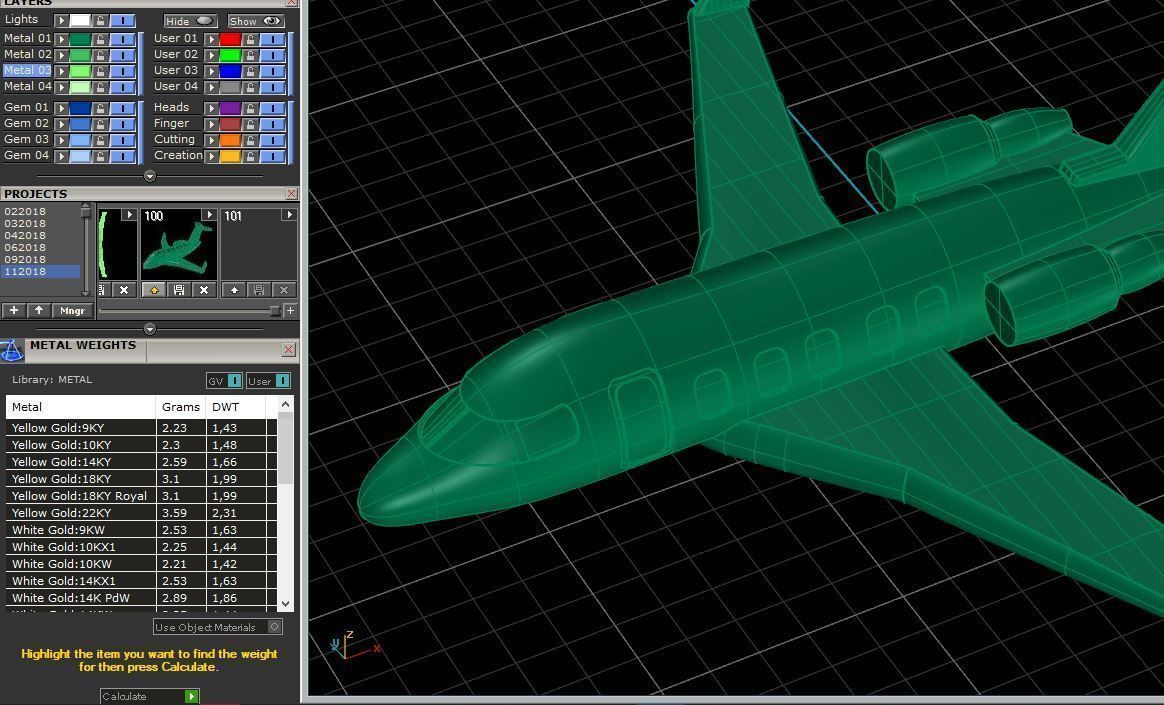airplane 3D print model_9