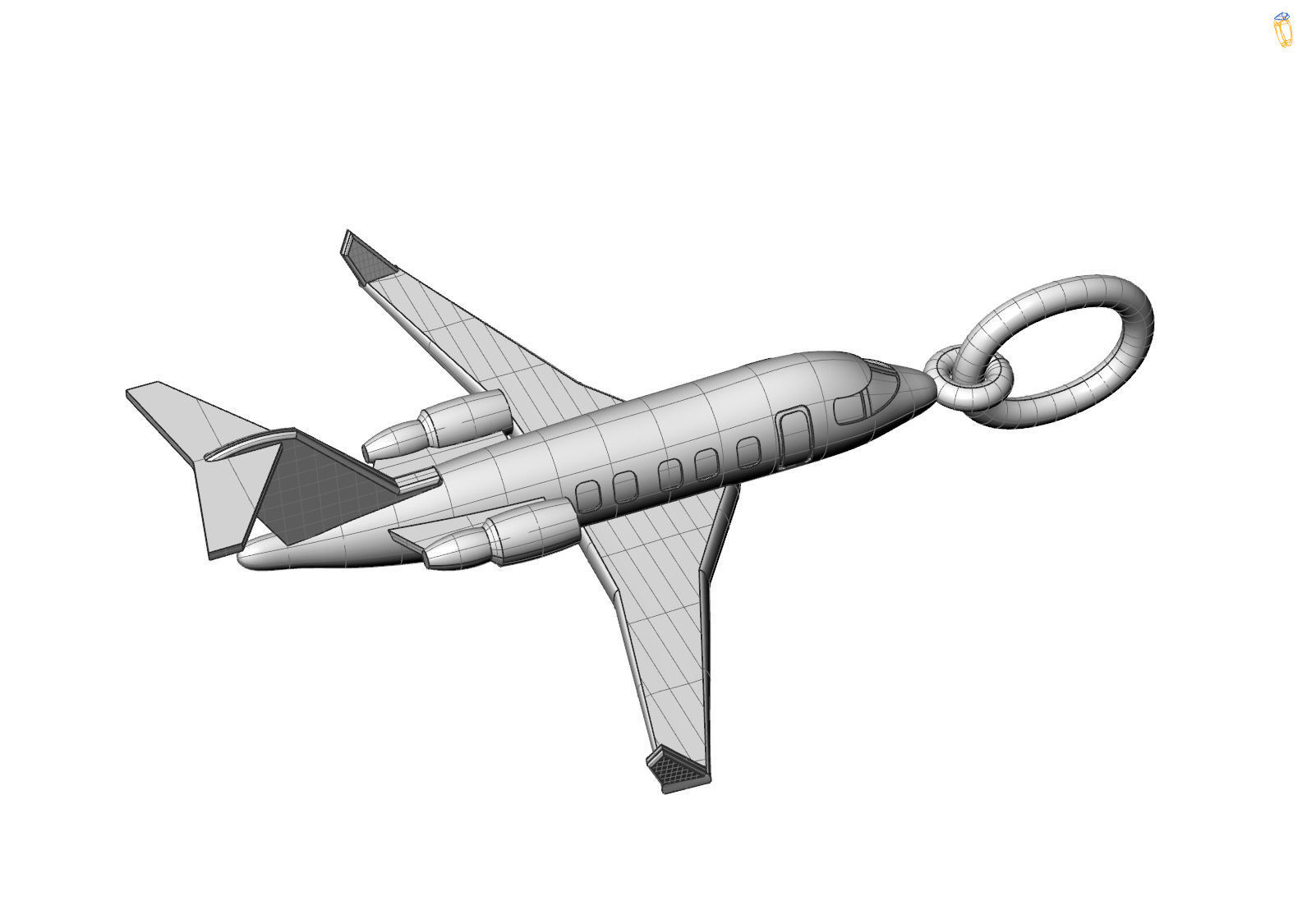 airplane 3D print model_11