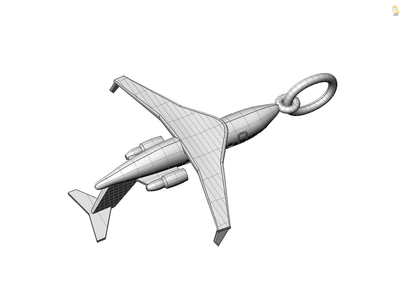 airplane 3D print model_14