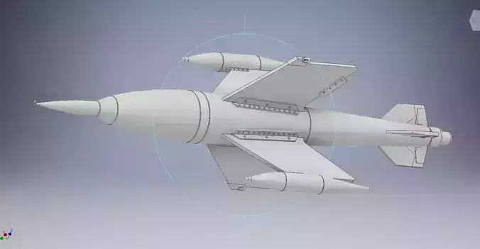 Ruhrstahl X-4 3D print model