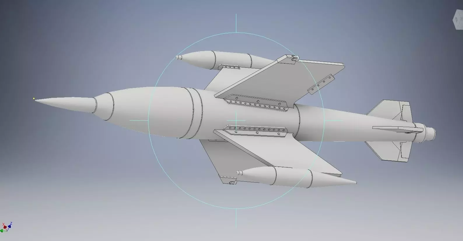 Ruhrstahl X-4 3D print model_0