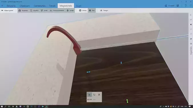 christmas garland holder door 3D print model