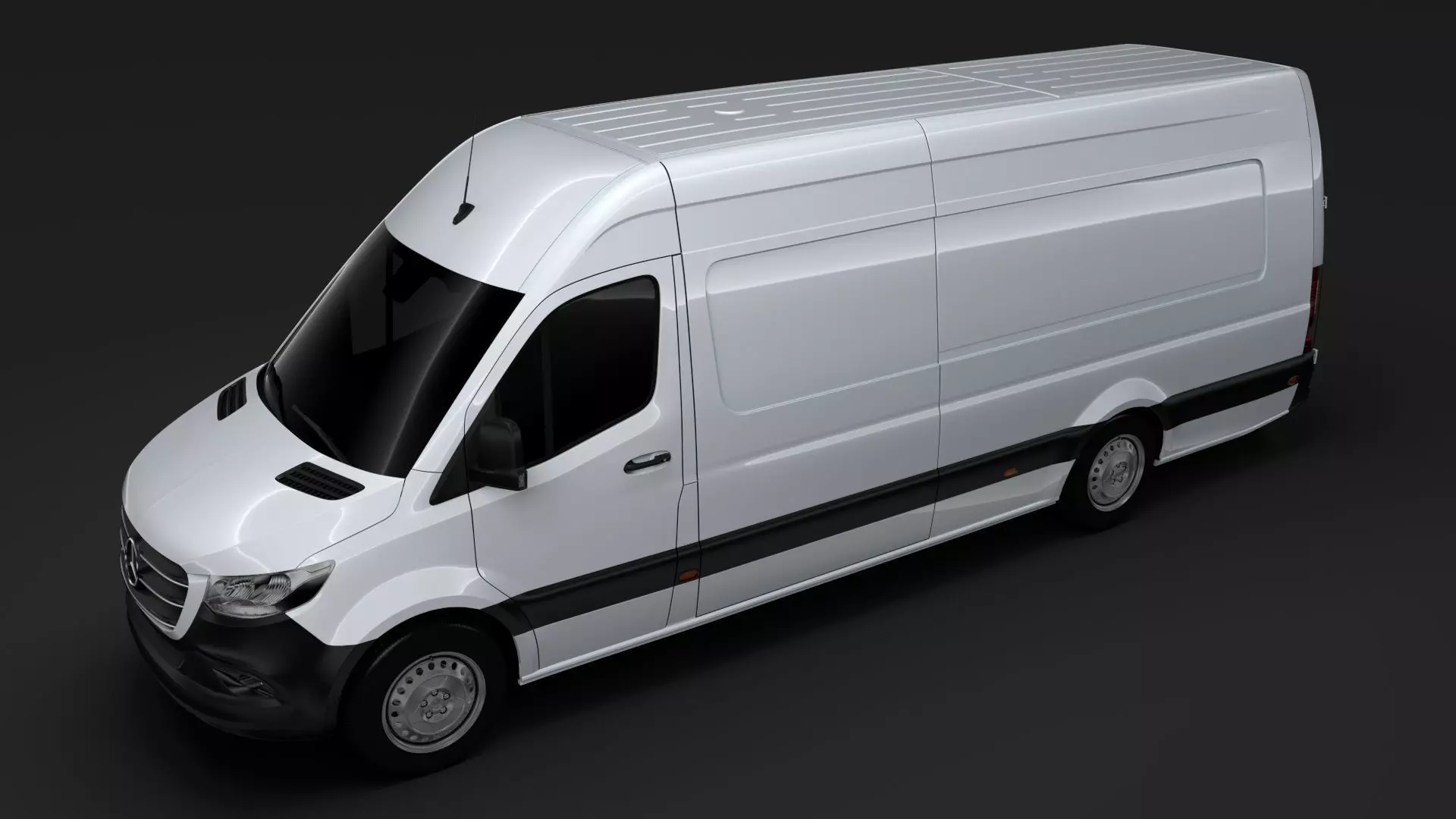 Mercedes Benz Sprinter Panel Van L4H2 RWD 2020 3D model