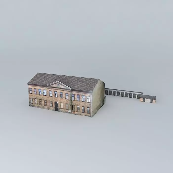 Riga Meness street 19 Free 3D model