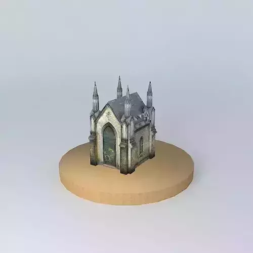 Riga crypt Jekaba cemetery Free 3D model