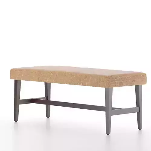Water Hyacinth Bench 3D model