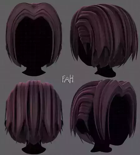 3D Hair style for boy V55