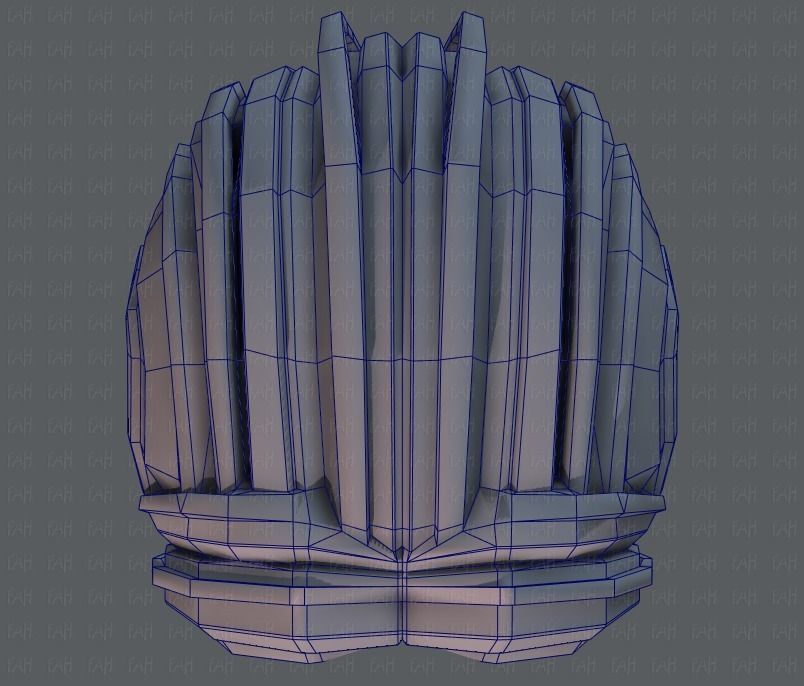 3D Hair style for boy V55 Low-poly 3D model_36