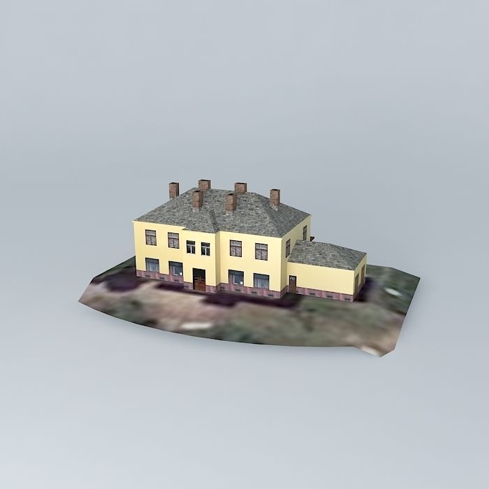 Stopinu novads ACON station Free 3D model_1