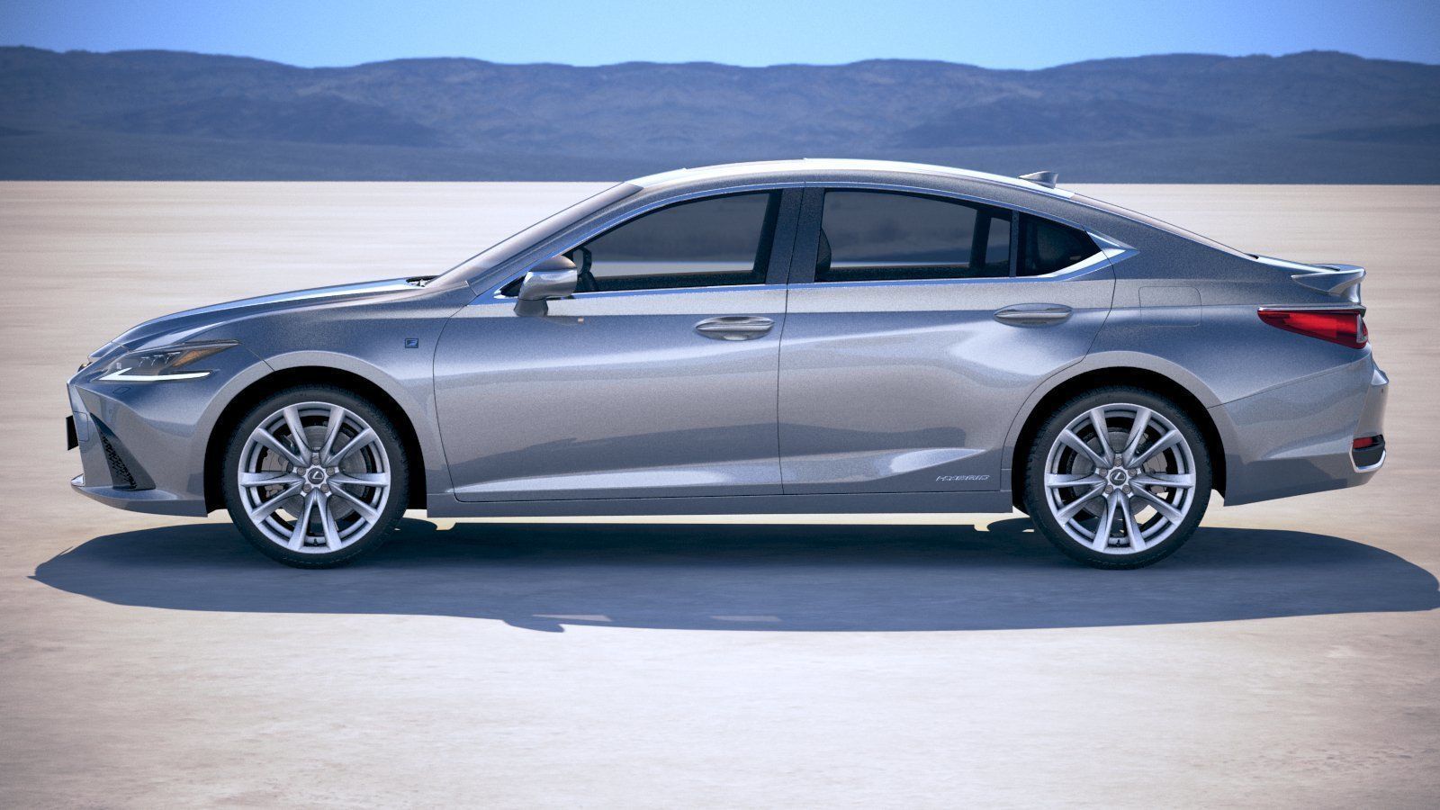 Lexus ES 2019 3D model_6