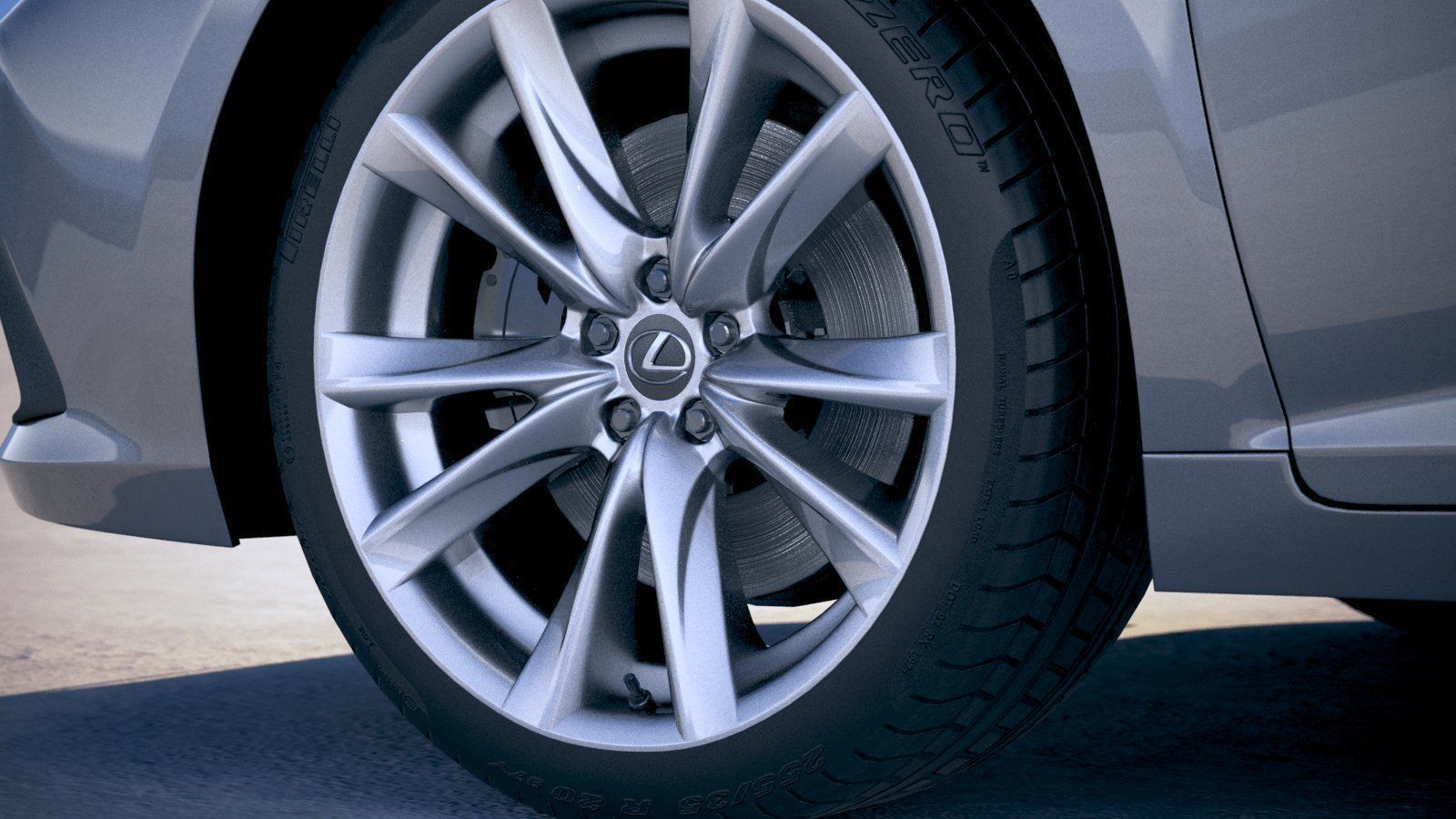 Lexus ES 2019 3D model_14