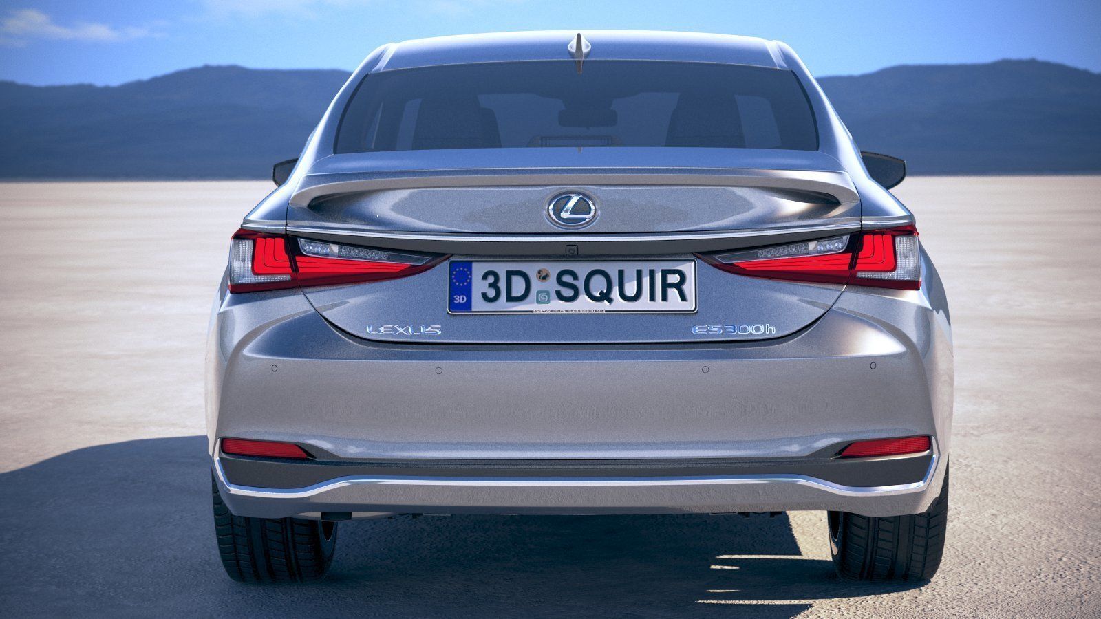 Lexus ES 2019 3D model_10