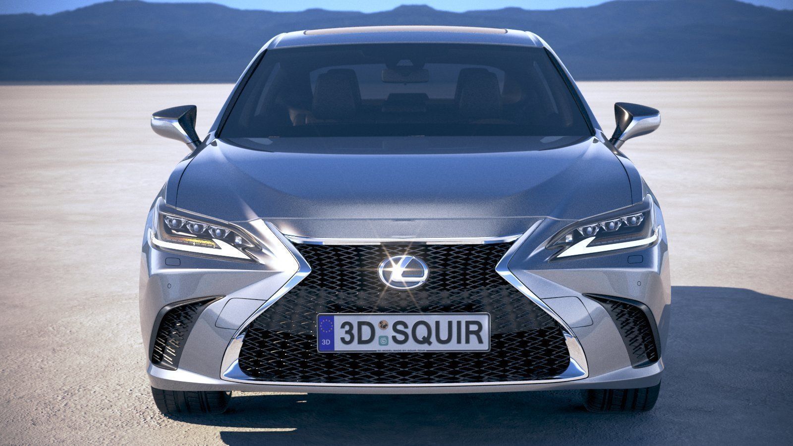 Lexus ES 2019 3D model_9