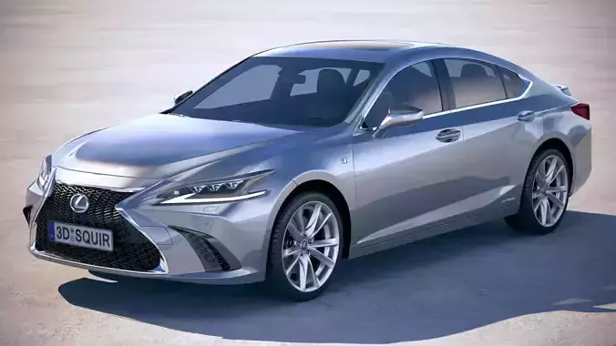 Lexus ES 2019 3D model