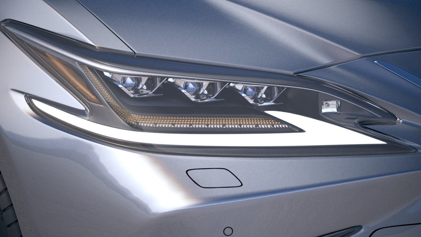 Lexus ES 2019 3D model_15