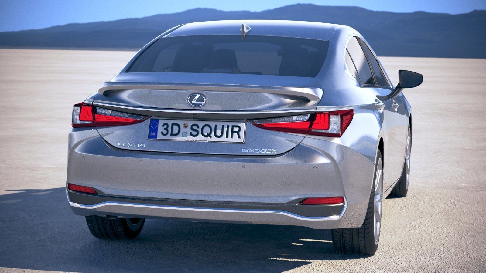 Lexus ES 2019 3D model_5