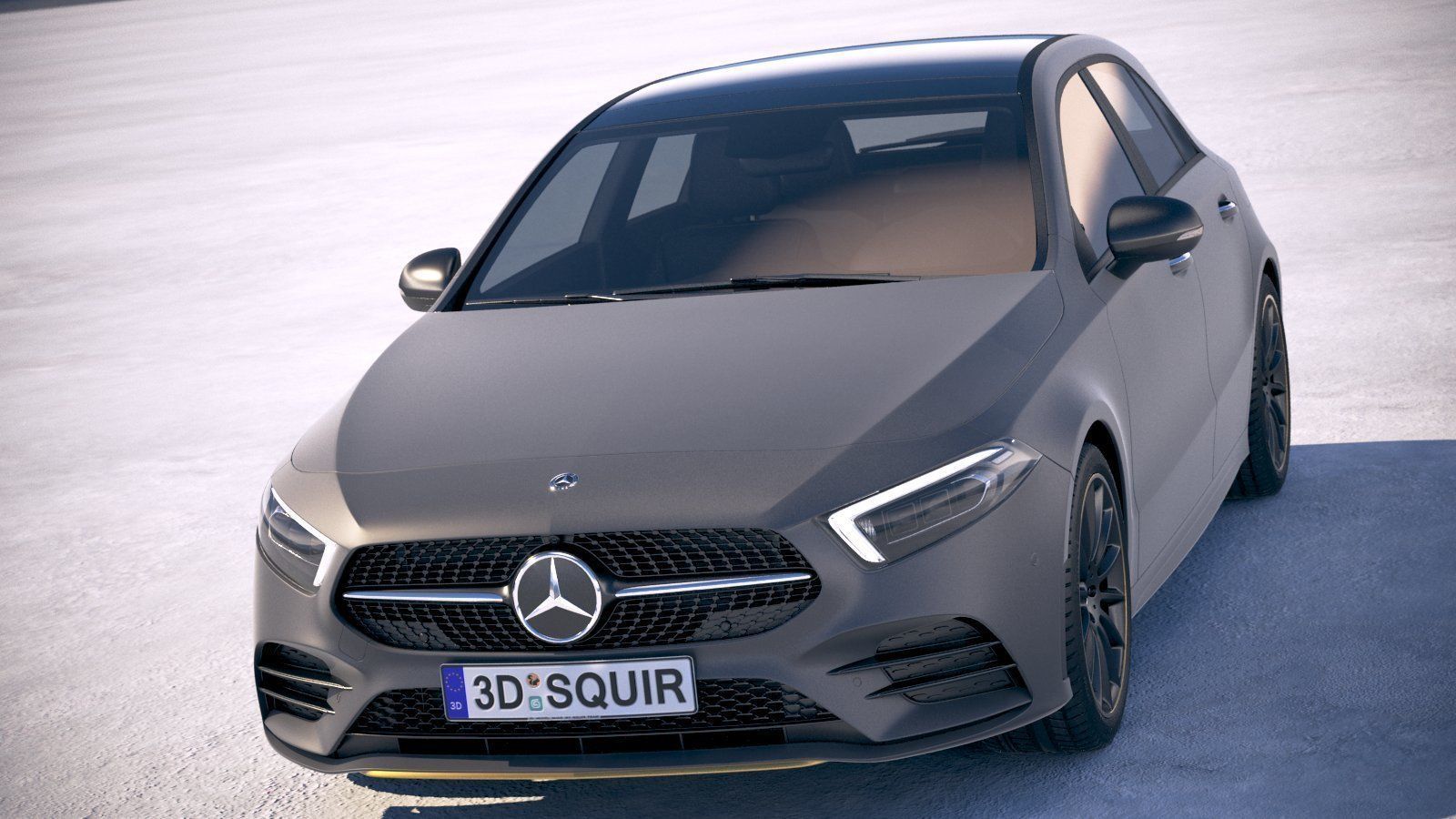 Mercedes A-Class AMG 2019 3D model_1