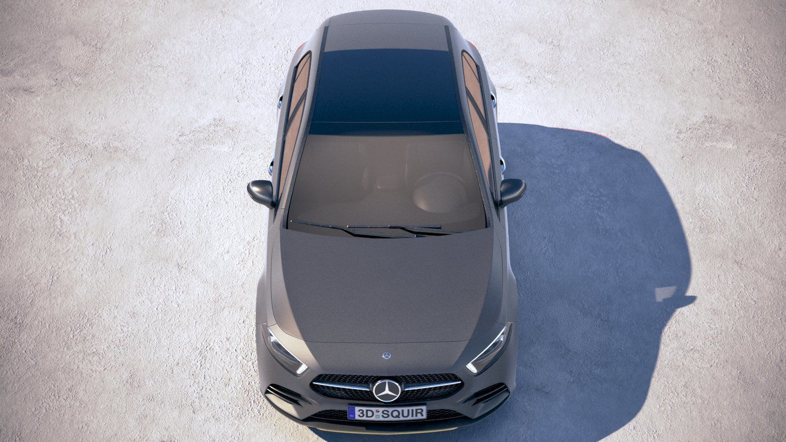 Mercedes A-Class AMG 2019 3D model_8