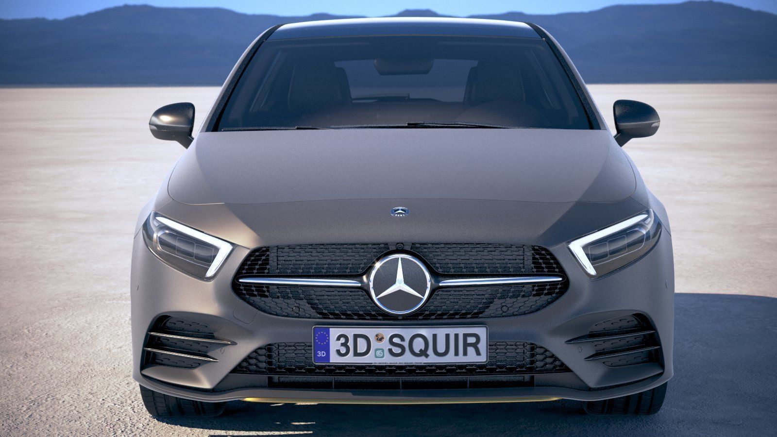 Mercedes A-Class AMG 2019 3D model_9