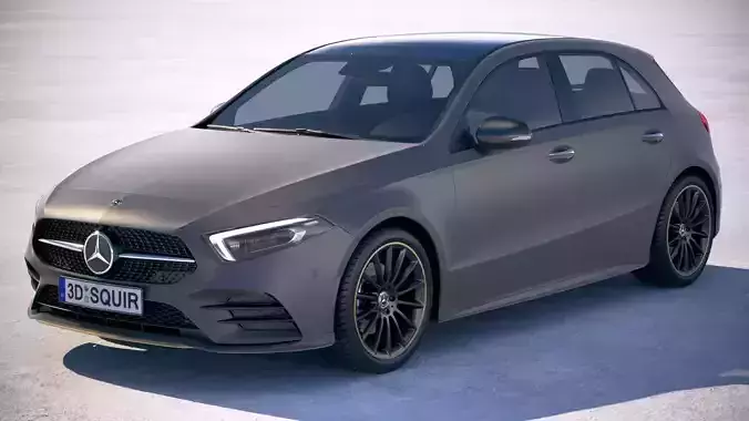 Mercedes A-Class AMG 2019 3D model