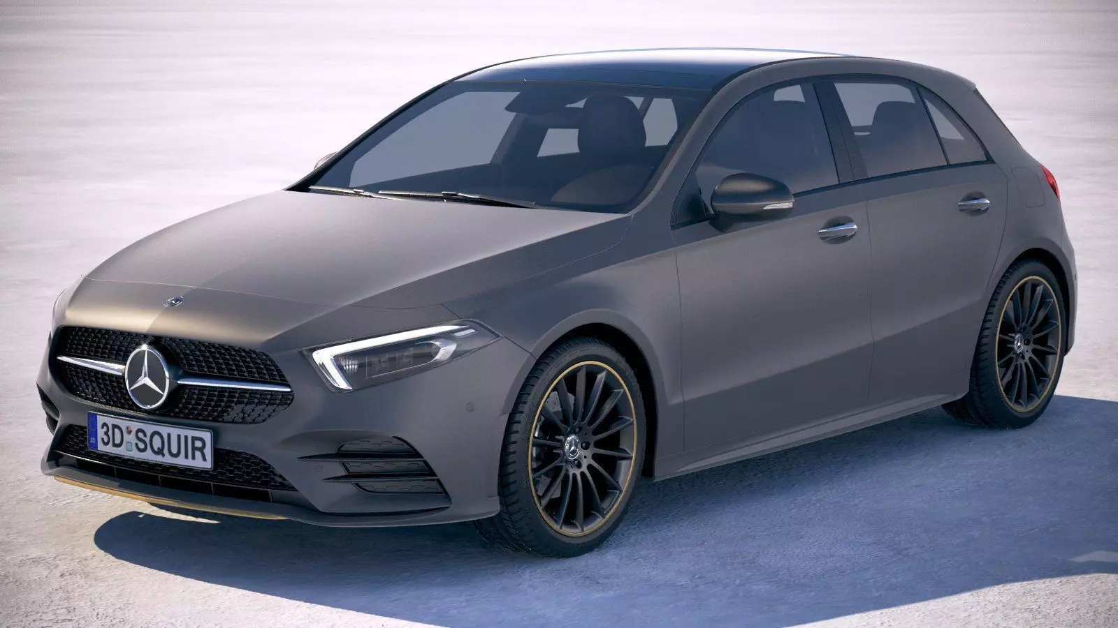 Mercedes A-Class AMG 2019 3D model_0