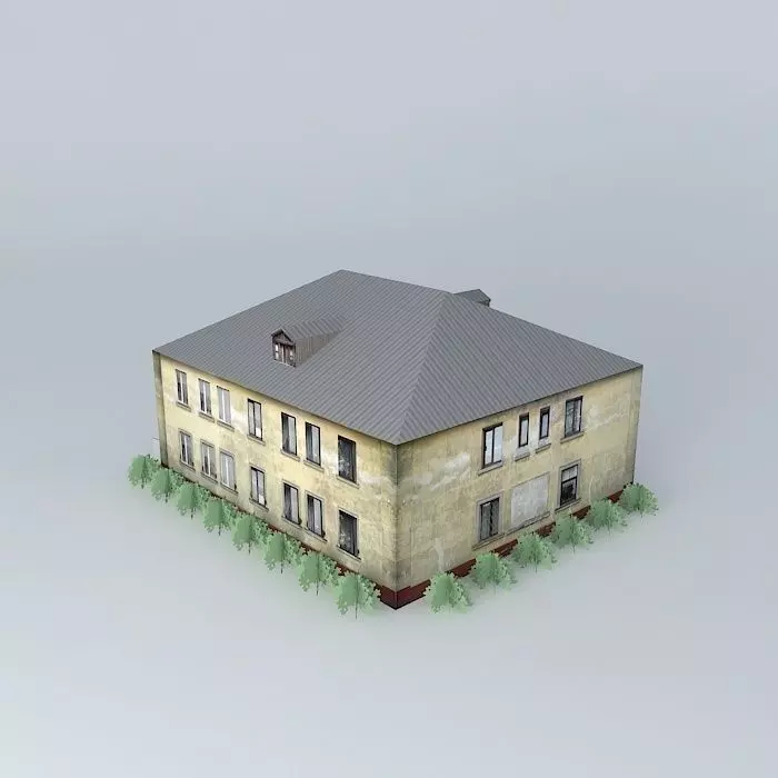 Riga Ieriku street 19 Free 3D model