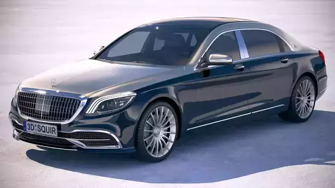 Mercedes Maybach 2019 3D model
