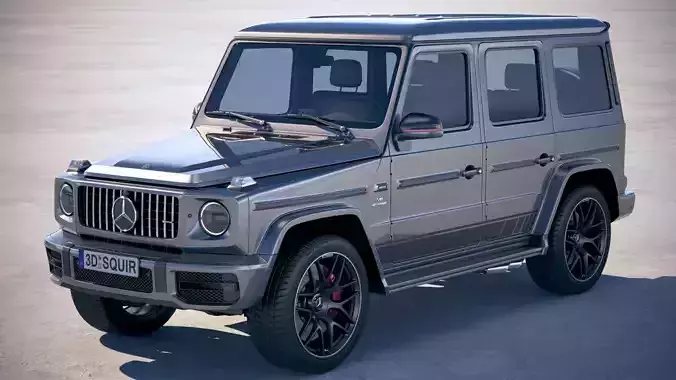 Mercedes G63 AMG 2019 3D model