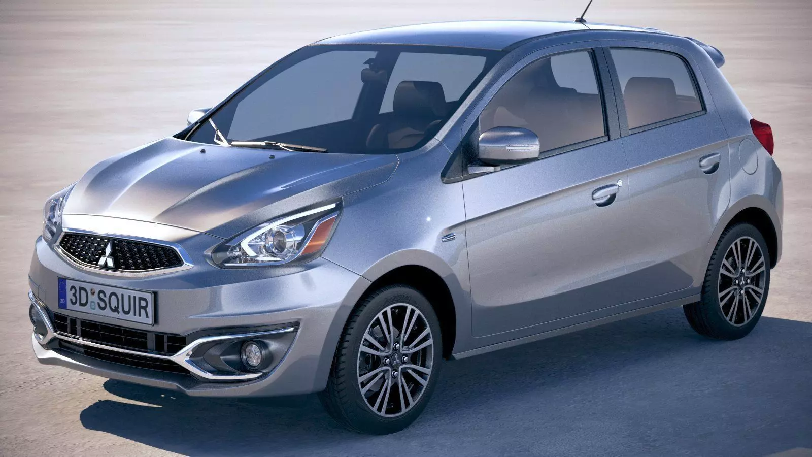 Mitsubishi Space Star 2018 3D model