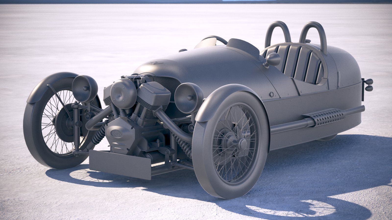 Morgan 3 Wheeler 2011-2020 3D model_18