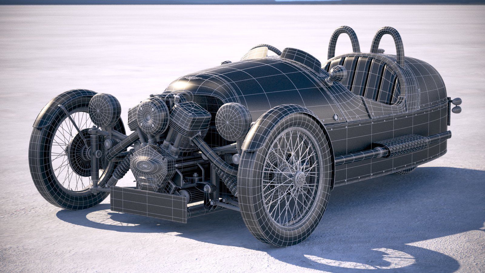 Morgan 3 Wheeler 2011-2020 3D model_22