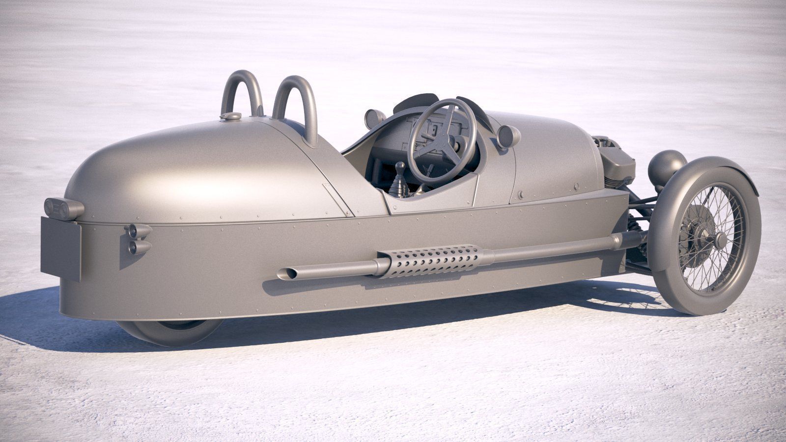 Morgan 3 Wheeler 2011-2020 3D model_19