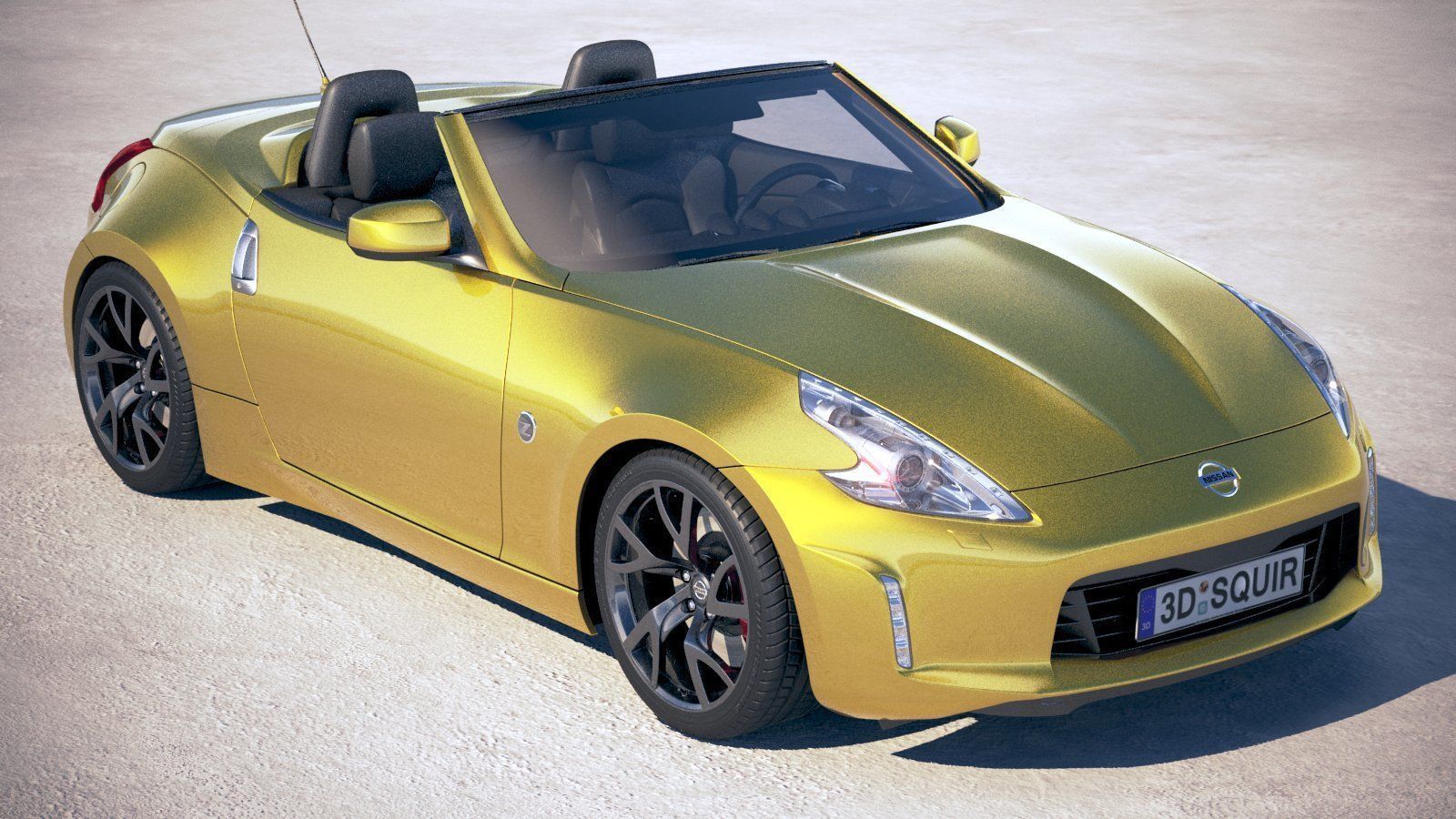 Nissan 370Z Convertible 2017 3D model_11