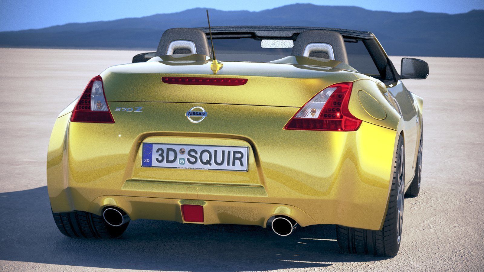 Nissan 370Z Convertible 2017 3D model_5