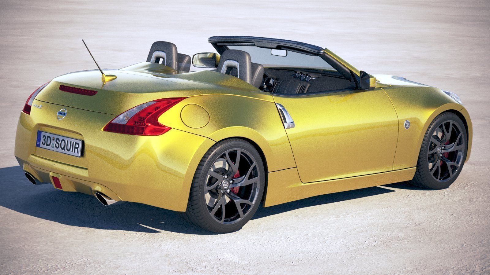 Nissan 370Z Convertible 2017 3D model_4