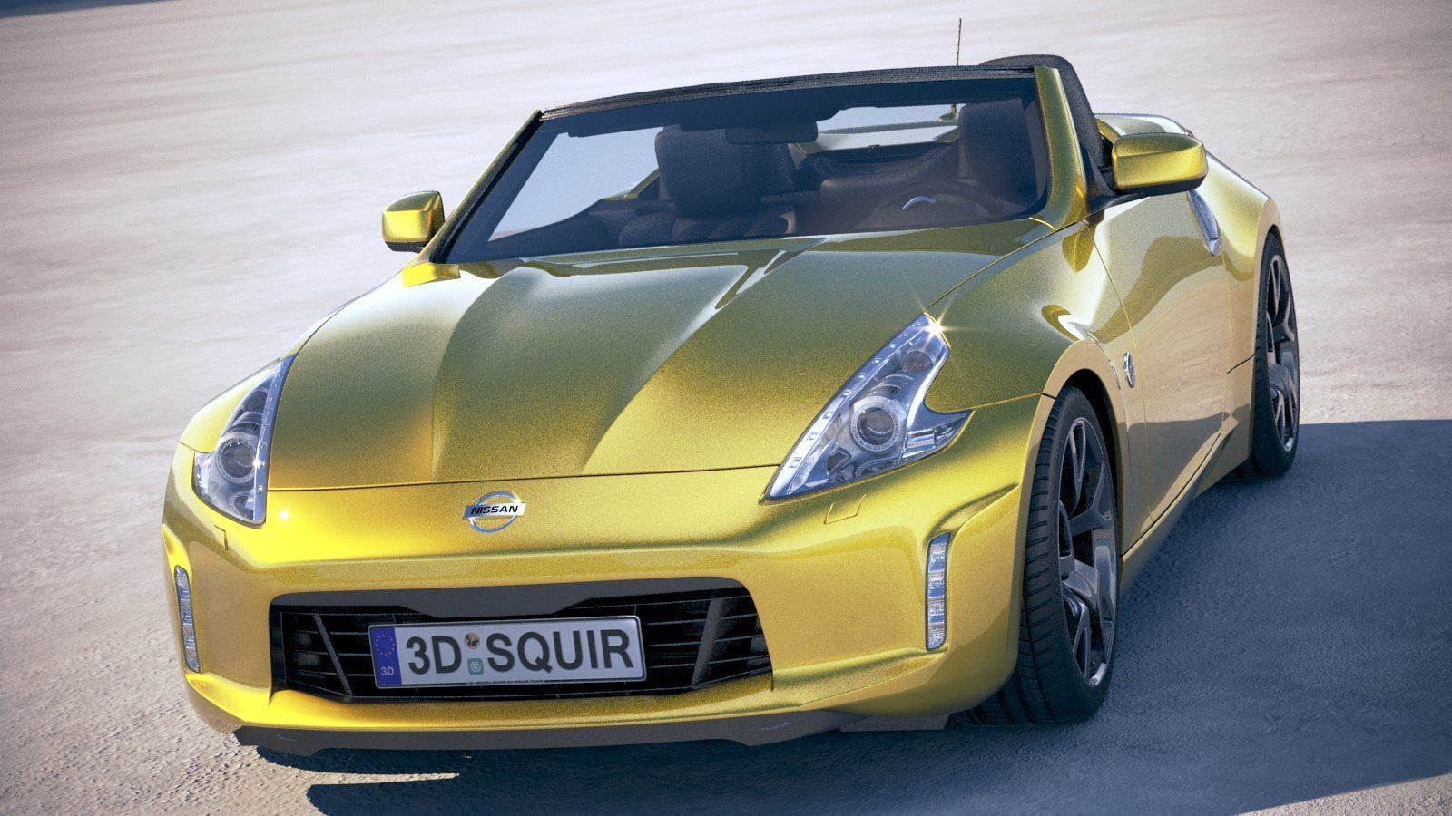 Nissan 370Z Convertible 2017 3D model_1