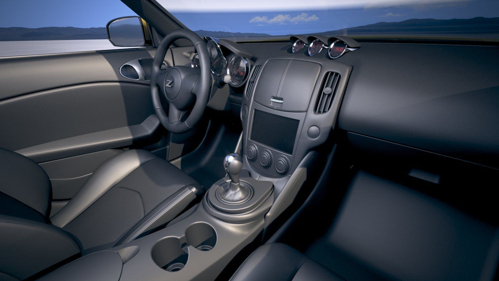 Nissan 370Z Convertible 2017 3D model_18