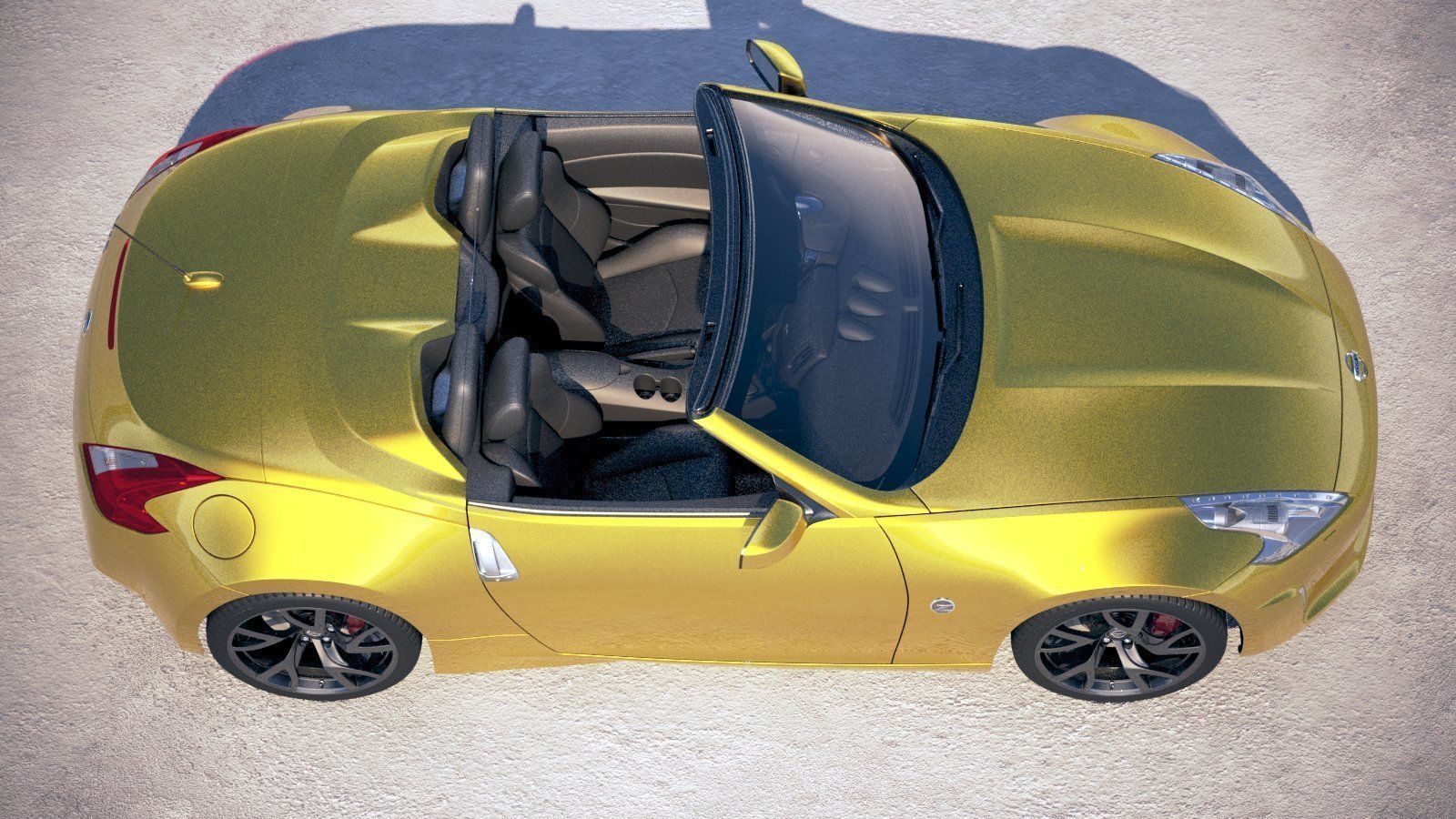 Nissan 370Z Convertible 2017 3D model_7