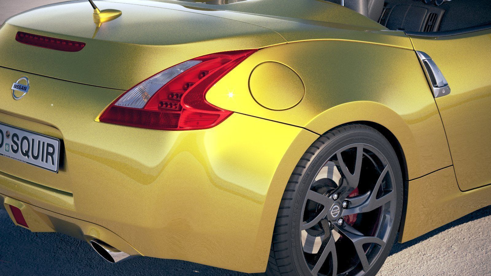 Nissan 370Z Convertible 2017 3D model_3